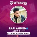 Rafi ahmed – 9Wickets Pro Agent