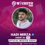 Hadi Mirza – 9Wickets Pro Agent