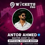 Antor Ahmed – 9Wickets Pro Agent