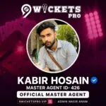 Kabir Hosain – 9Wickets Pro Agent