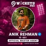 Anik Rehman – 9Wickets Pro Agent
