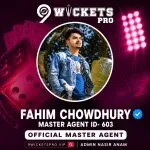 Fahim Chowdhury – 9Wickets Pro Agent
