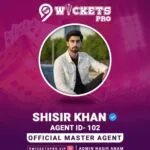 Shishir khan – 9Wickets Pro Agent