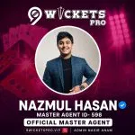 Nazmul Hasan – 9Wickets Pro Agent