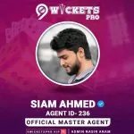 SIAM AHMED – 9Wickets Pro Agent