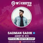 Sadman Sadik – 9Wickets Pro Agent