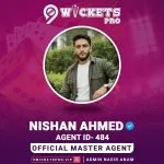 Nishan Ahmed – 9Wickets Pro Agent