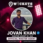 Jovan khan – 9Wickets Pro Agent