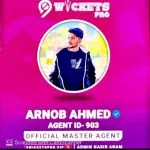 Arnob Ahmed – 9Wickets Pro Agent