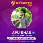 Apu khan – 9Wickets Pro Agent