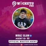 Miraz Islam – 9Wickets Pro Agent