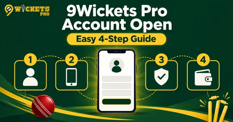 9wickets pro account open
